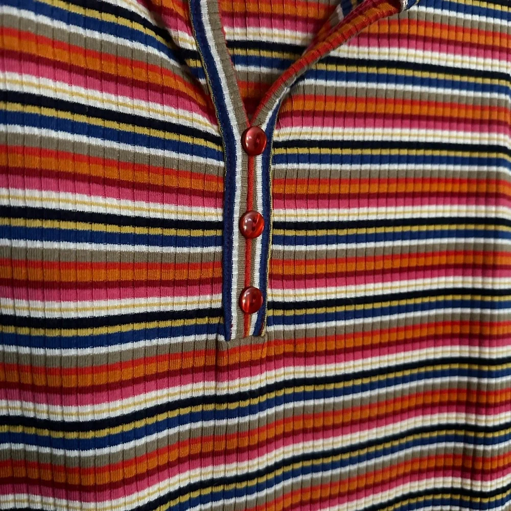 ModCloth Striped Ribbed Tank Top - Picture 3 of 4